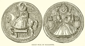 Großes Siegel von Elizabeth