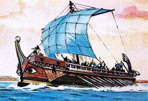 Griechischer Frachtschiff