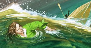 Gulliver erleidet Schiffbruch von English School