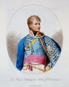 HRH der Herzog von Cumberland, 1806 von English School