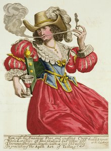 Kleidung einer wohlhabenden Dame um 1630