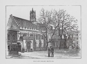 Halle und Bibliothek, Gray