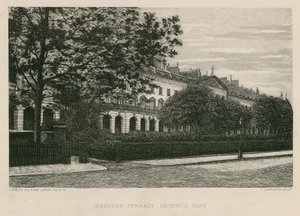 Hannover Terrasse, Regents Park, London