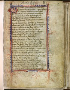 Troilus und Criseyde, von Geoffrey Chaucer von English School