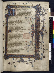 Illuminierte Initiale 