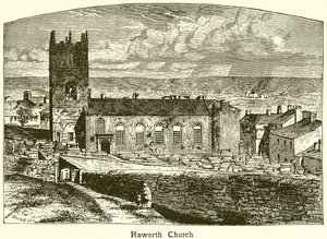 Kirche von Haworth von English School