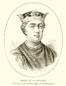 Heinrich II. von England von English School