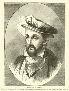 Heinrich II. von Frankreich von English School