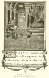 Heinrich VIII liest von English School