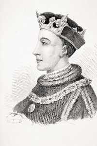 Heinrich V. von England, Illustration aus 