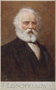 Henry Wadsworth Longfellow (1807-1882), amerikanischer Dichter