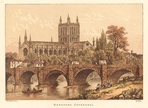 Kathedrale von Hereford von English School