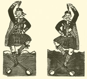 Highland-Tänzer