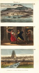 Historische Ansichten von Persien (Iran)