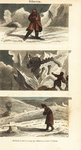 Historische Ansichten von Sibirien