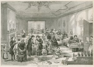 Hospital für kranke Kinder, Great Ormond Street, London von English School