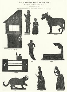 Wie man eine Galanty-Show macht und betreibt, von J. Sachs und Eustace J. C. Baird von English School