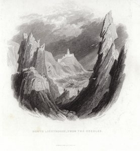 Leuchtturm von Howth von den Needles aus