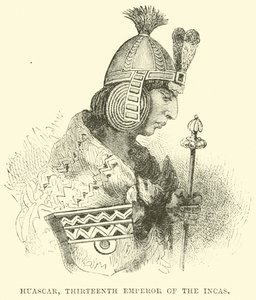 Huascar, dreizehnter Kaiser der Inkas von English School