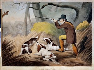 Jagd auf einen Bock in England von English School