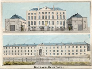 Hyde Park Barracks, London von English School