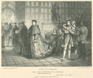 Illustration für König Heinrich VIII von English School