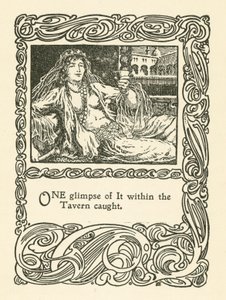 Illustration für Rubaiyat von Omar Khayyam
