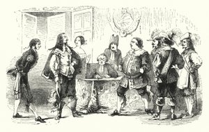 Illustration für Der Barbier von Sevilla von Rossini (Stich) von English School