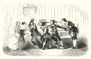Illustration für Der Barbier von Sevilla von Rossini von English School