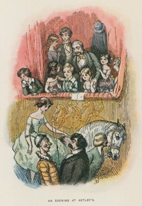 Illustration für Die Newcomes von Thackeray (Lithografie)
