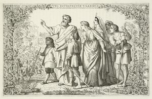 Illustration für Die Pilgerreise von John Bunyan