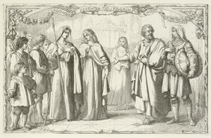 Illustration für Die Pilgerreise von John Bunyan