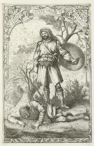 Illustration für Die Pilgerreise von John Bunyan von English School