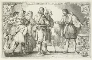 Illustration für Die Pilgerreise von John Bunyan von English School
