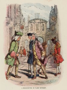 Illustration für Die Virginians von Thackeray