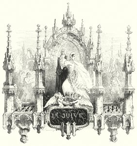 Illustration für die Oper La Juive von Fromental Halevy von English School