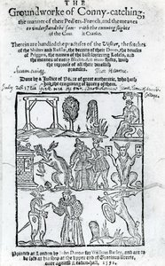 Illustration des Groundworke of Conny-catching, 1592