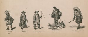 Illustrationen der Beschäftigung von English School