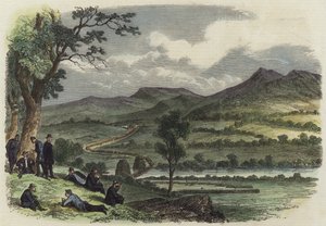 Illustrationen des Krieges in Amerika