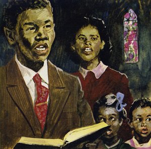 In New York interessierte sich Dvořák für schwarze Spirituals von English School