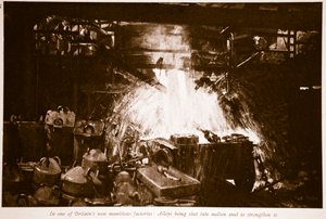 In einer der neuen Munitionsfabriken Großbritanniens, 1914-19