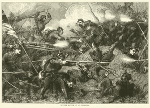 In der Schlacht von St. Quentin, Januar 1871