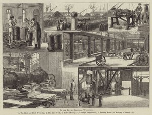 Im königlichen Arsenal, Woolwich von English School