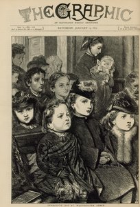 Unschuldigen Tag in der Westminster Abbey von English School