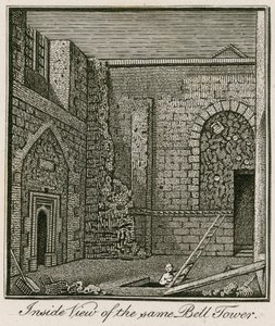 Innenansicht des Glockenturms, St. Stephens Kapelle