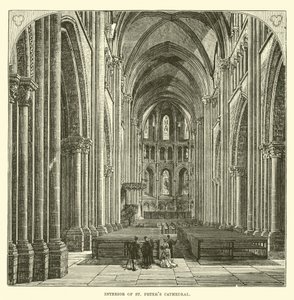 Innenraum des Petersdoms