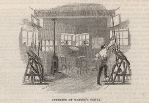 Innenansicht des Watson-Turms