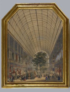 Innenansicht des Kristallpalastes, 1851