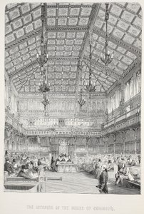 Innenansicht des House of Commons