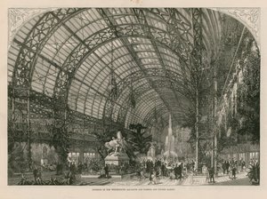Innenansicht des Royal Aquarium von English School